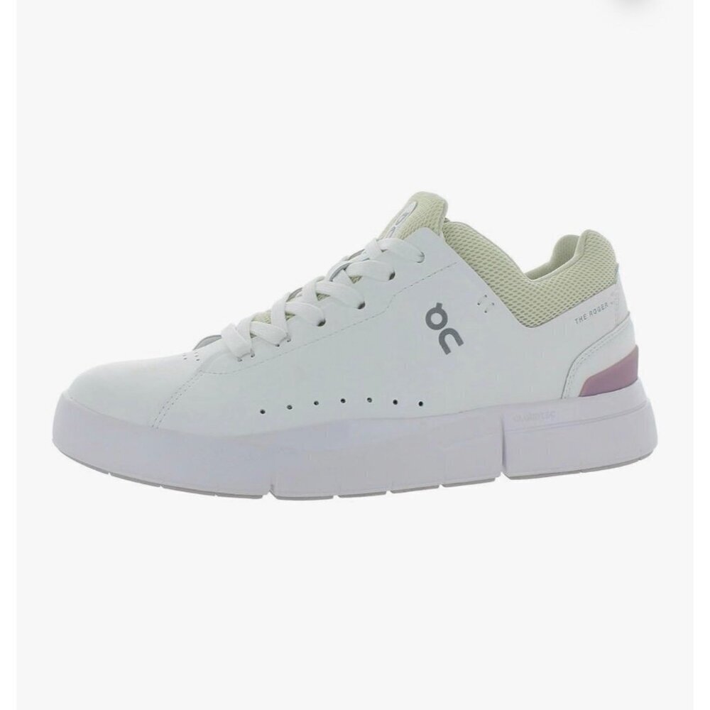 On The Roger Advantage 2 Women's Tennis Lifestyle Sneakers Size 8 White Pink